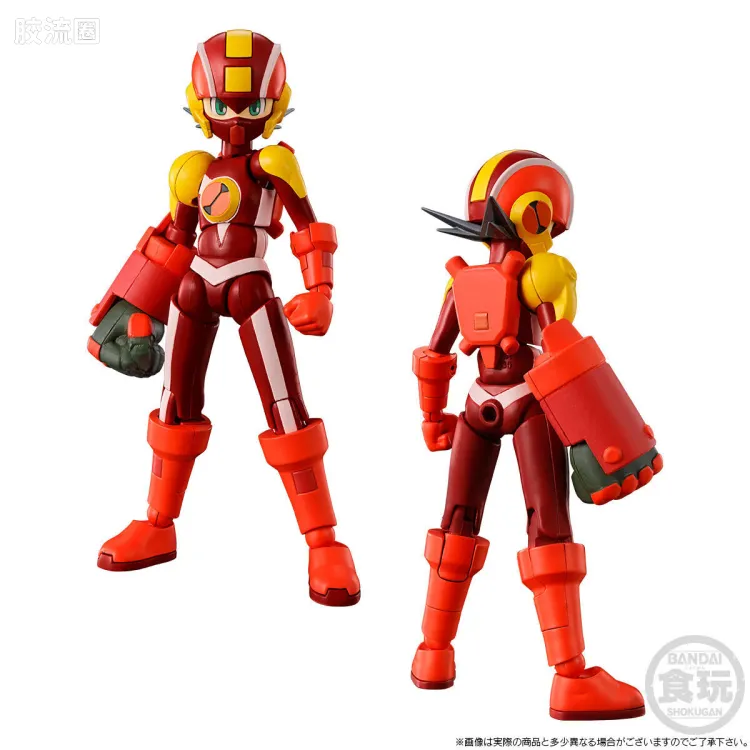 SMP SMP Kit Makes Pose <洛克人EXE>Style Change Heat Guts&Wood Shield - 图片