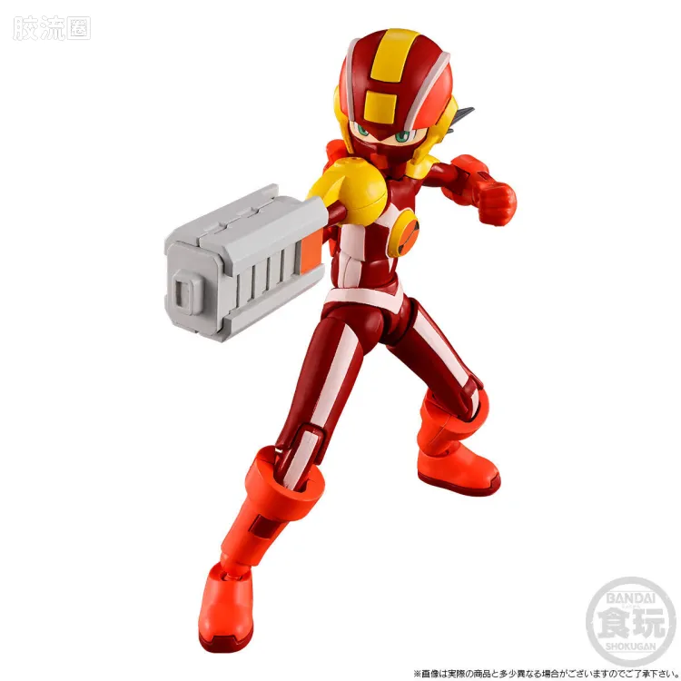 SMP SMP Kit Makes Pose <洛克人EXE>Style Change Heat Guts&Wood Shield - 图片