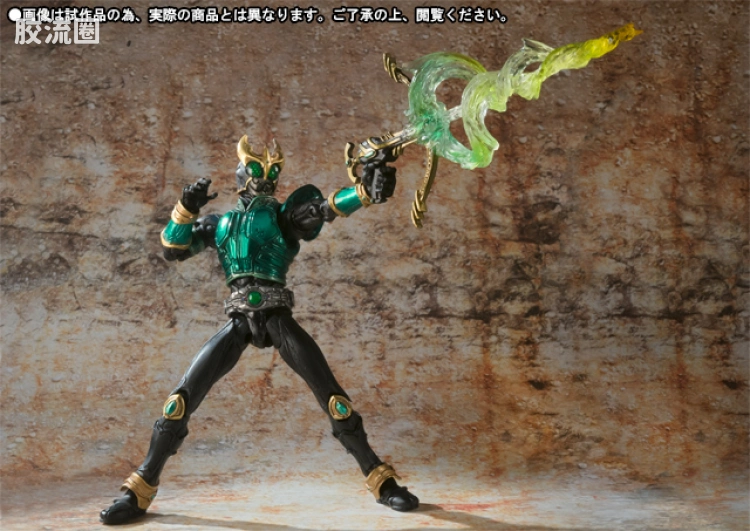 S.I.C.极魂系列可动玩具 限定版 假面骑士KUUGA 青龙 天马 泰坦 - 图片