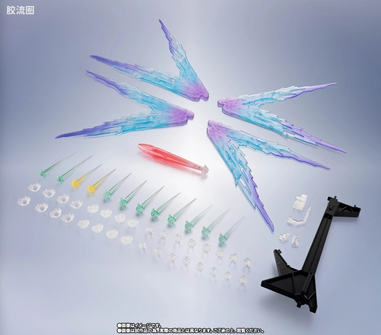 METAL ROBOT魂 限定及特别版 强袭自由高达[Re:Coordinate]专用光翼&高机动空战效果套装 - 图片