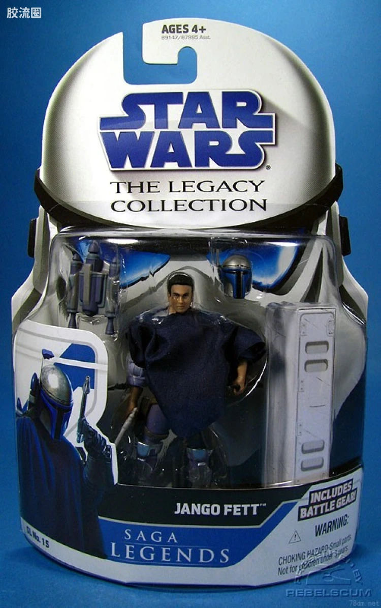 星球大战 THE LEGACY COLLECTION 传奇系列 SL-15: Jango Fett