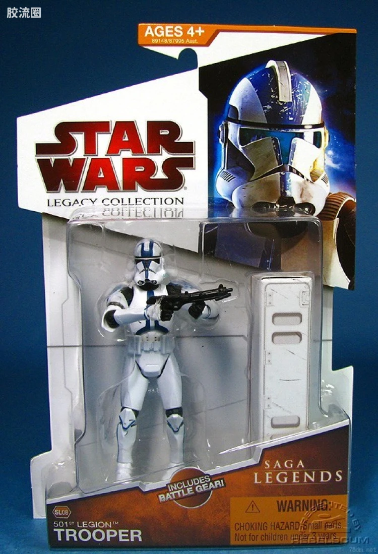 星球大战 THE LEGACY COLLECTION 传奇系列2009 SL08: 501st Legion Trooper