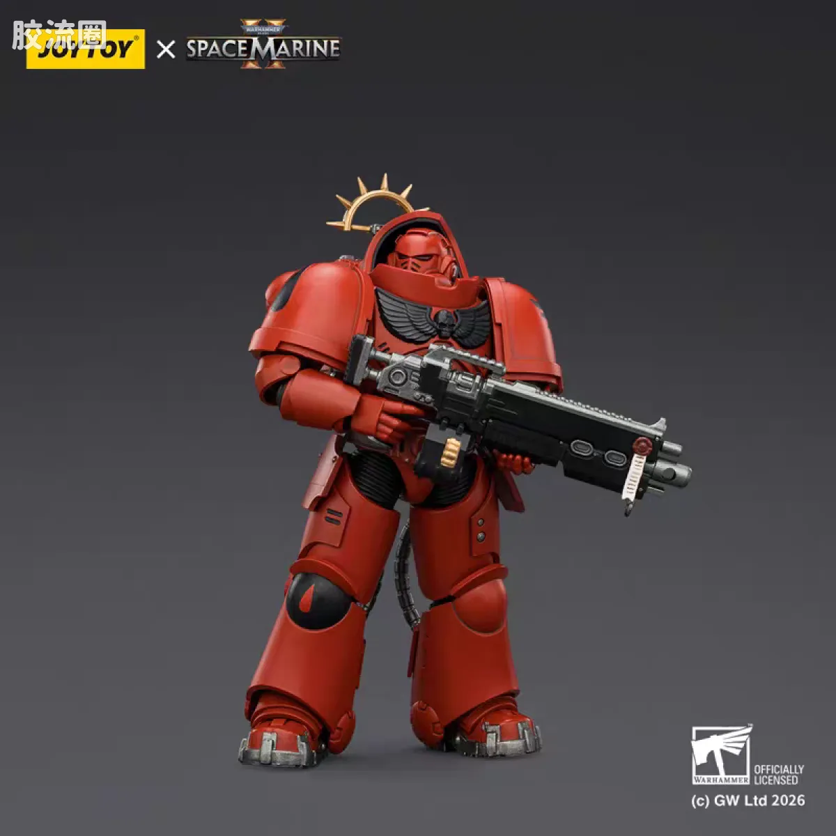 JOYTOY x 战锤40K 【星际战士2】游戏系列 [SM2]圣血天使 重装仲裁者 配备重型爆矢步枪和爆矢手枪