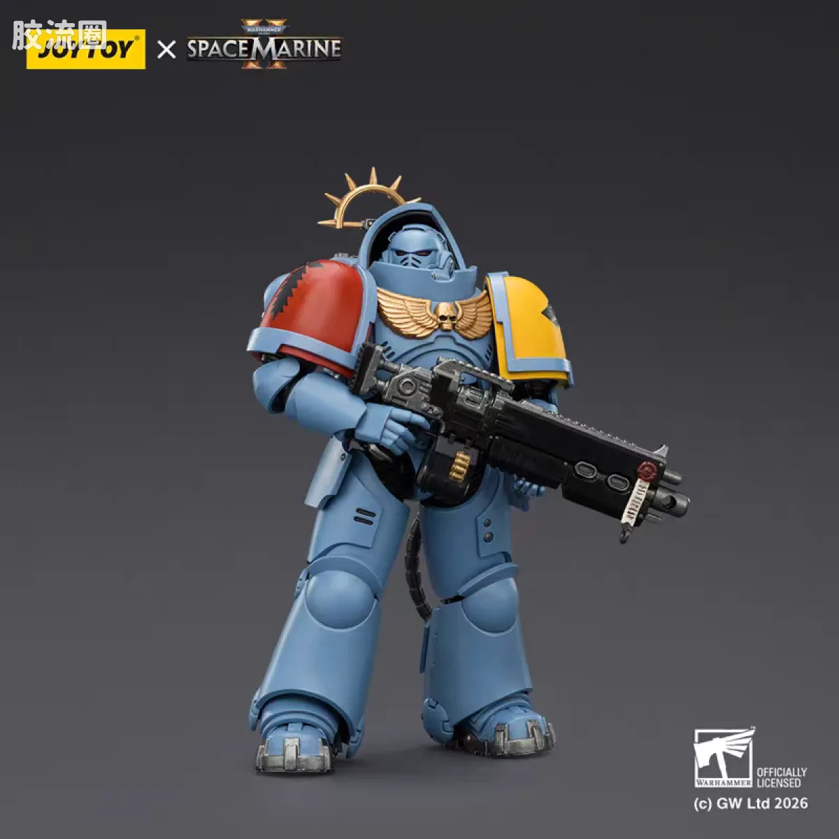 JOYTOY x 战锤40K 【星际战士2】游戏系列 [SM2]太空野狼 重装仲裁者 配备重型爆矢步枪和爆矢手枪