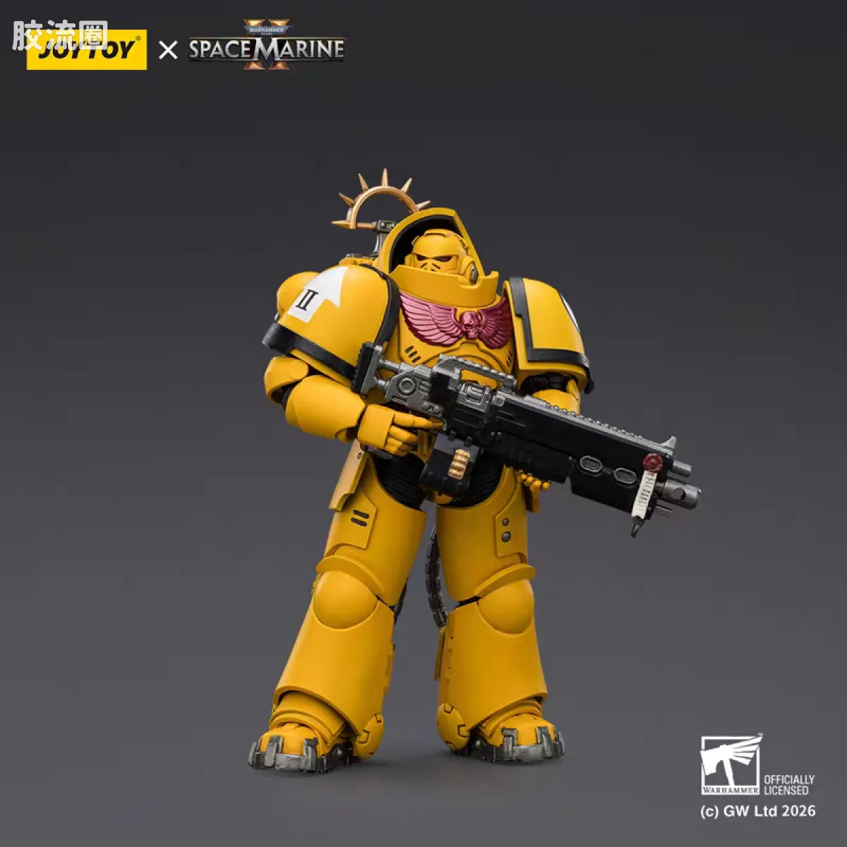 JOYTOY x 战锤40K 【星际战士2】游戏系列 [SM2]帝国之拳 重装仲裁者 配备重型爆矢步枪和爆矢手枪