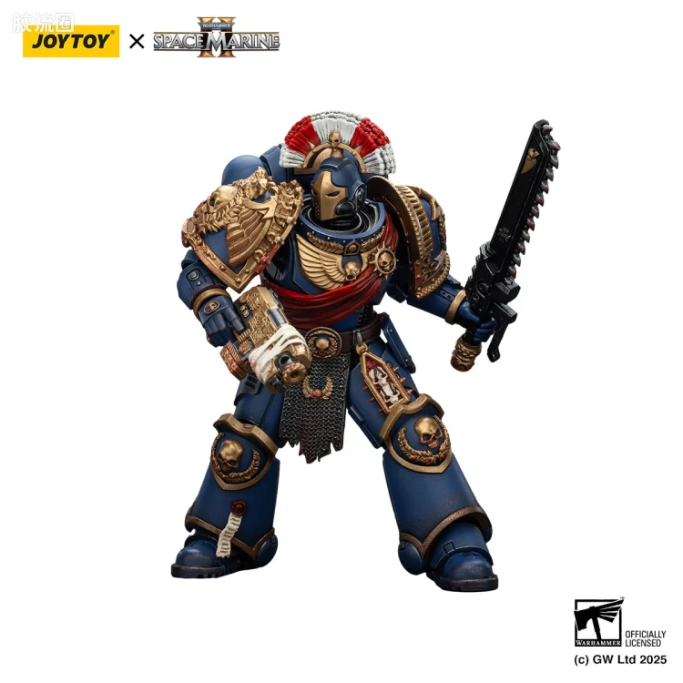 JOYTOY x 战锤40K 【星际战士2】游戏系列 [SM2]极限战士 圣物盔甲兵（精工爆弹枪/爆弹手枪/链锯剑）
