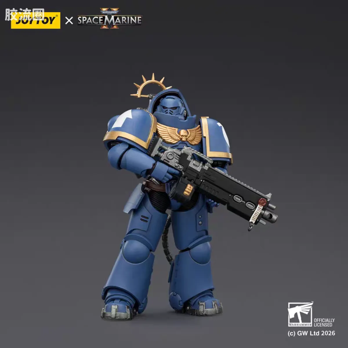 JOYTOY x 战锤40K 【星际战士2】游戏系列 [SM2]极限战士 重装仲裁者 配备重型爆矢步枪和爆矢手枪