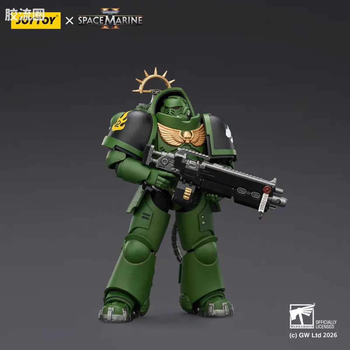 JOYTOY x 战锤40K 【星际战士2】游戏系列 [SM2]火蜥蜴 重装仲裁者 配备重型爆矢步枪和爆矢手枪