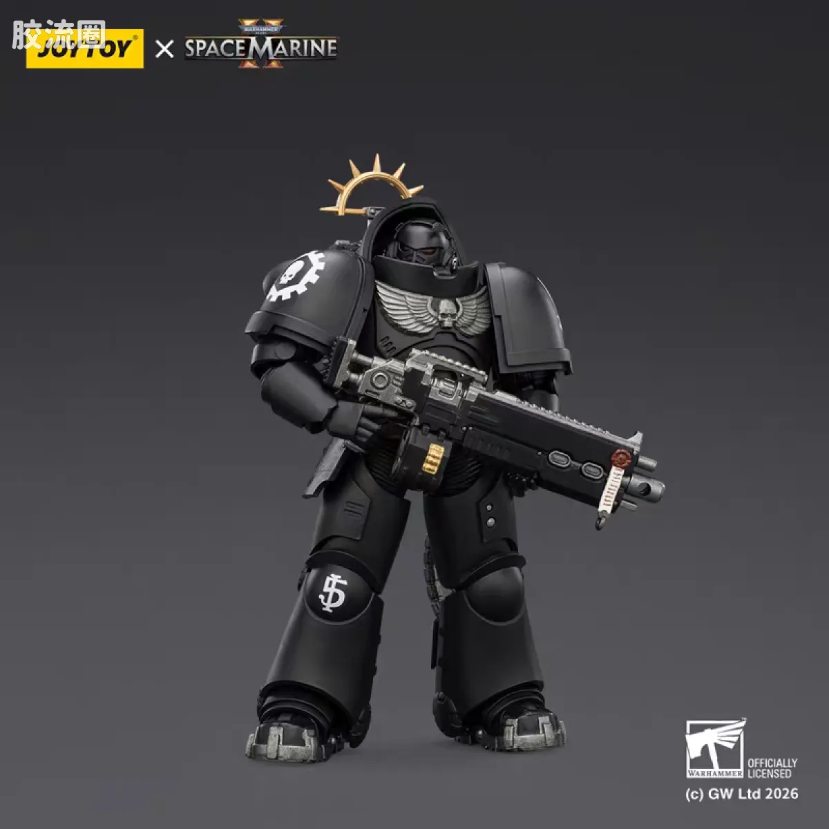 JOYTOY x 战锤40K 【星际战士2】游戏系列 [SM2]钢铁之手 重装仲裁者 配备重型爆矢步枪和爆矢手枪