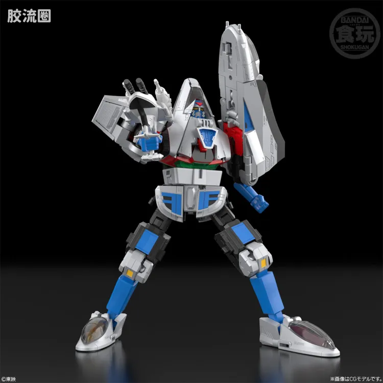 SMP 普通版 <未来战队时间连者> 3D变形战机 时间机器人α/β/γ - 图片
