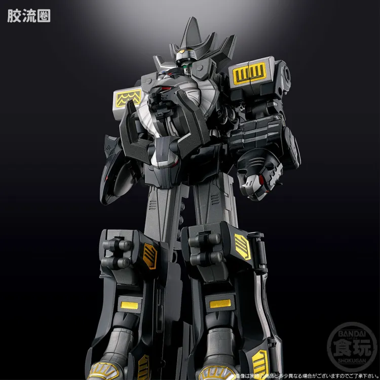 SMP 限定及特别版 <百兽战队牙吠连者> 百兽合体牙吠王 黑色版 - 图片