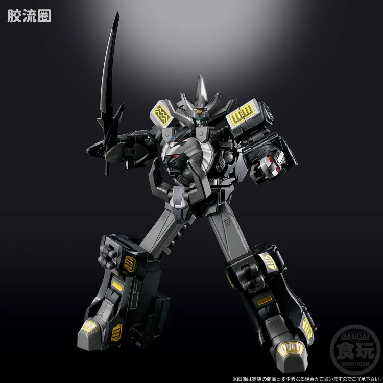 SMP 限定及特别版 <百兽战队牙吠连者> 百兽合体牙吠王 黑色版 - 图片