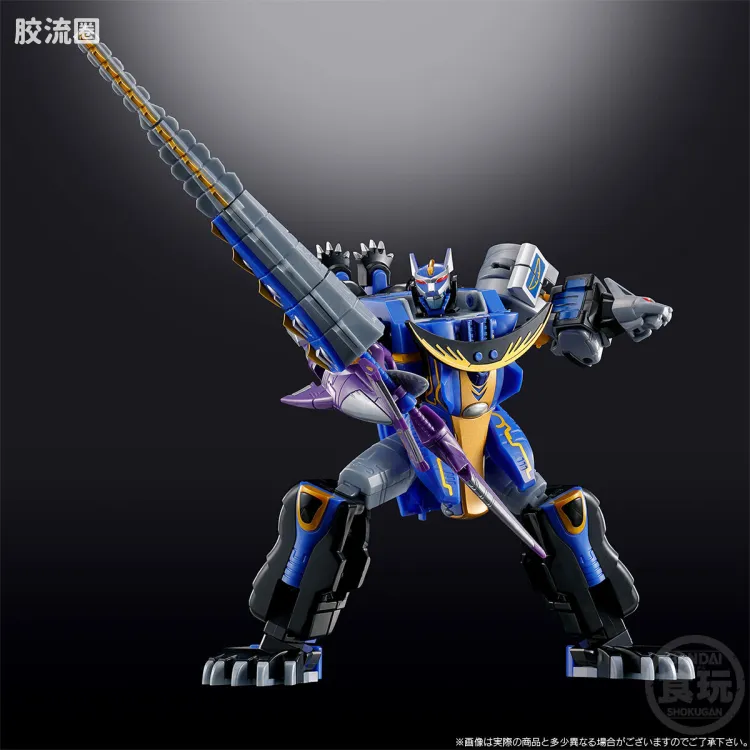 SMP 限定及特别版 <百兽战队牙吠连者> 魔兽合体 牙吠猎人 蓝色月亮 - 图片