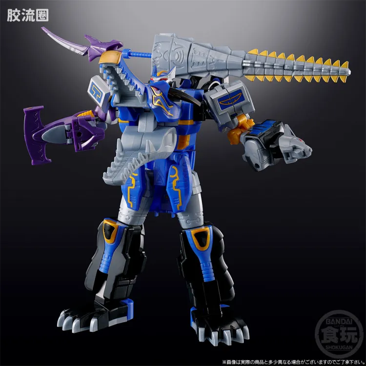 SMP 限定及特别版 <百兽战队牙吠连者> 魔兽合体 牙吠猎人 蓝色月亮 - 图片