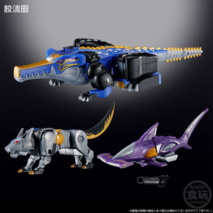 SMP 限定及特别版 <百兽战队牙吠连者> 魔兽合体 牙吠猎人 蓝色月亮 - 图片