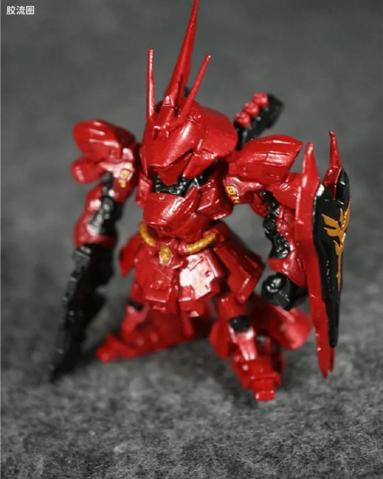SP-01 ν高达VS沙扎比 金属色Ver.