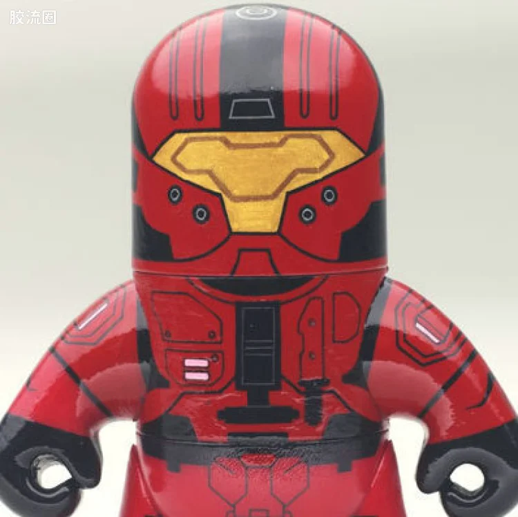 麦克法兰游戏与动画系列 HALO ODD PODS SERIES 2 SPARTAN CQB (RED)