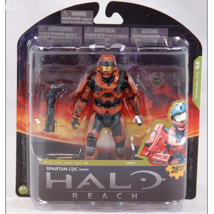 麦克法兰游戏与动画系列 HALO: REACH SERIES 4 - FIGURES SPARTAN CQC