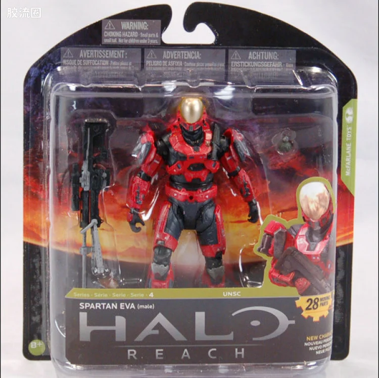 麦克法兰游戏与动画系列 HALO: REACH SERIES 4 - FIGURES SPARTAN EVA