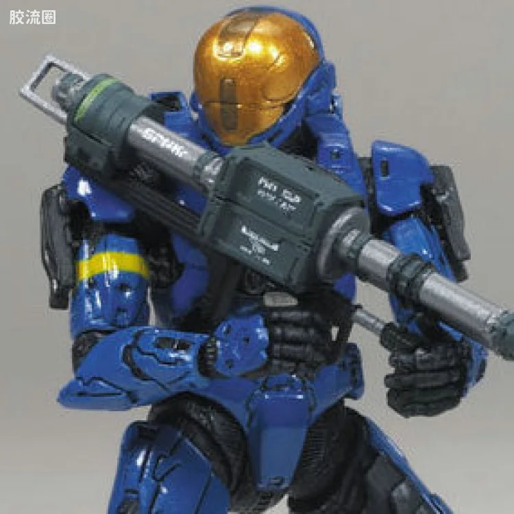 麦克法兰游戏与动画系列 HALO SERIES 6 - MEDAL EDITION SPARTAN EVA (BLUE)