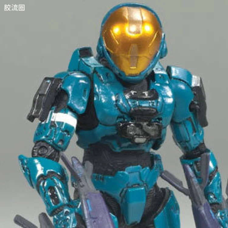 麦克法兰游戏与动画系列 HALO SERIES 6 - MEDAL EDITION SPARTAN EVA (TEAL)