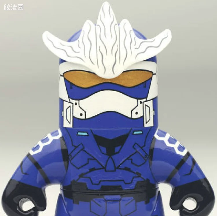 麦克法兰游戏与动画系列 HALO ODD PODS SERIES 2 SPARTAN HAYABUSA (BLUE)