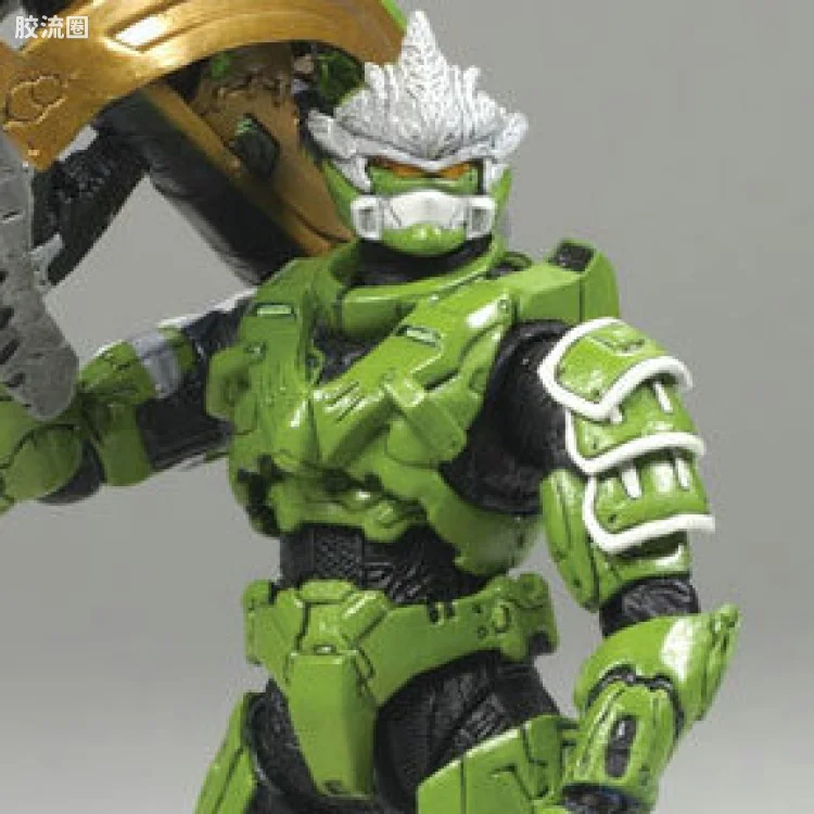 麦克法兰游戏与动画系列 HALO SERIES 6 - MEDAL EDITION SPARTAN HAYABUSA (SAGE)