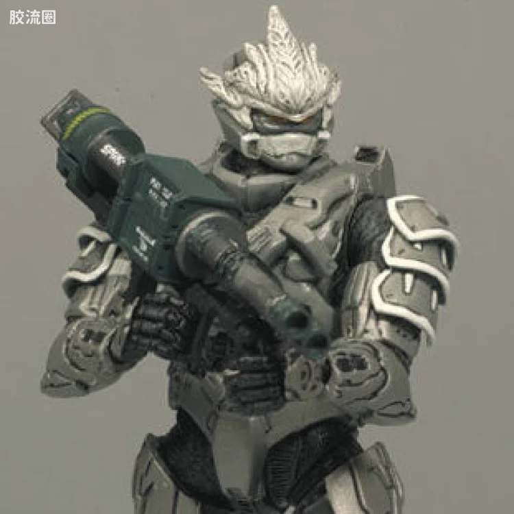 麦克法兰游戏与动画系列 HALO SERIES 7 SPARTAN HAYABUSA (steel)
