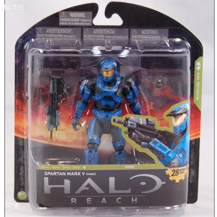 麦克法兰游戏与动画系列 HALO: REACH SERIES 4 - FIGURES SPARTAN MARK V