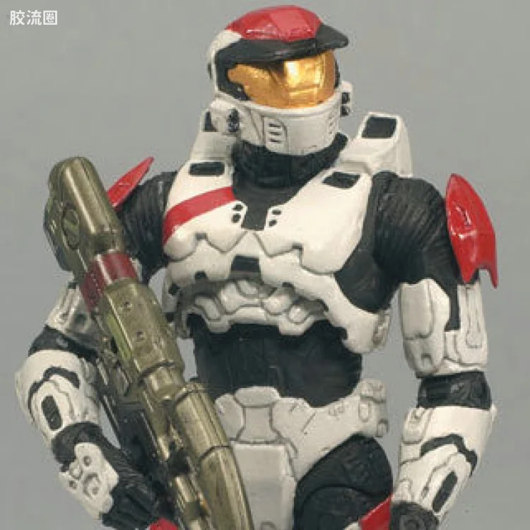 麦克法兰游戏与动画系列 HALO SERIES 7 SPARTAN MARK V (white/red)
