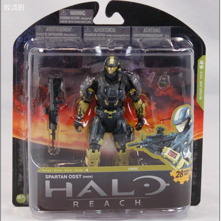 麦克法兰游戏与动画系列 HALO: REACH SERIES 4 - FIGURES SPARTAN ODST