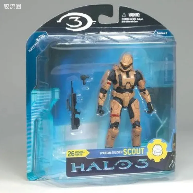 麦克法兰游戏与动画系列 光环3 第二代 多人连线 SPARTAN SCOUT (TAN)