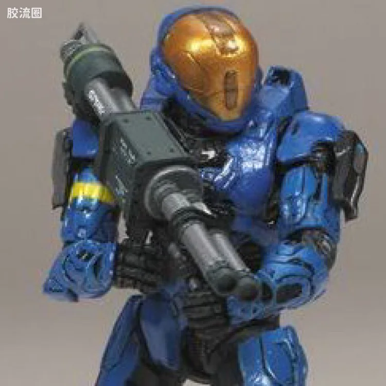 麦克法兰游戏与动画系列 光环2009装备版第二弹 SPARTAN SOLDIER EVA (BLUE)