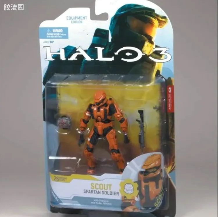 麦克法兰游戏与动画系列 光环2009装备版第一弹 SPARTAN SOLDIER SCOUT (ORANGE)