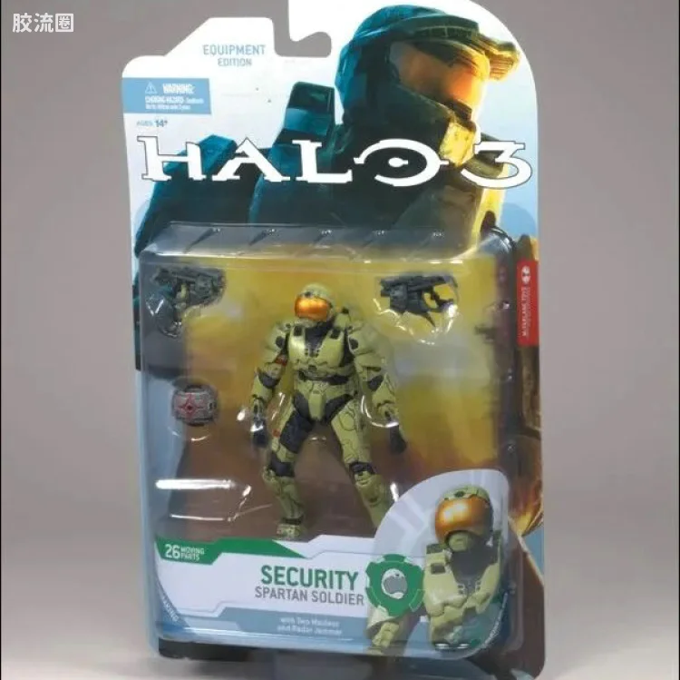 麦克法兰游戏与动画系列 光环2009装备版第一弹 SPARTAN SOLDIER SECURITY (OLIVE)