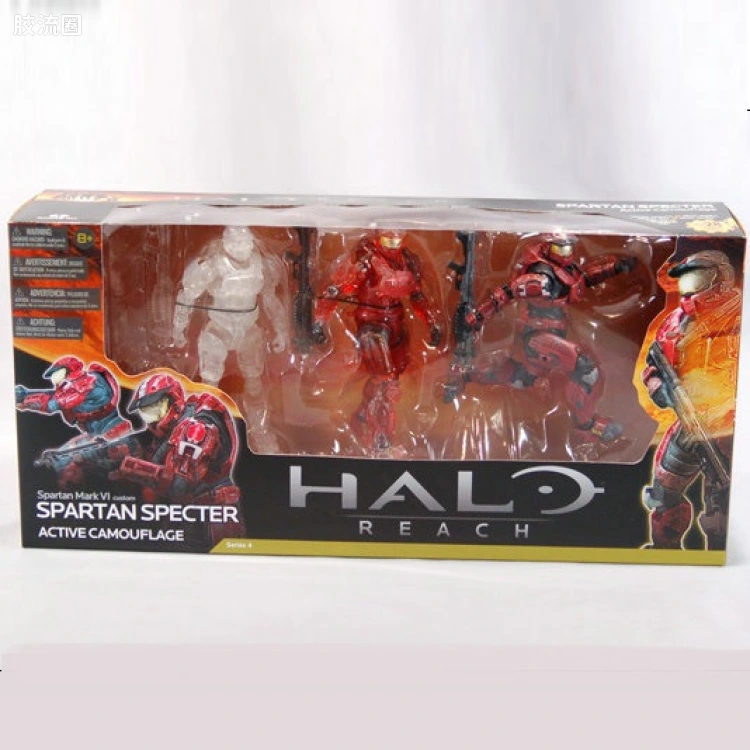 麦克法兰游戏与动画系列 HALO: REACH SERIES 4 – BOXED 3-PACKS SPARTAN SPECTER 3-PACK