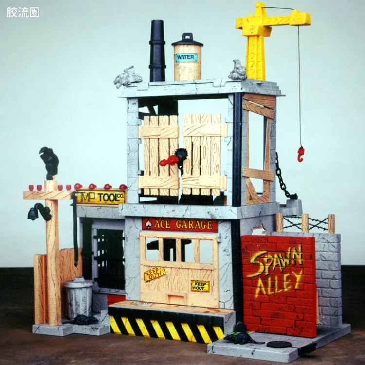 麦克法兰再生侠系列 第1代 SPAWN ALLEY ACTION PLAYSET