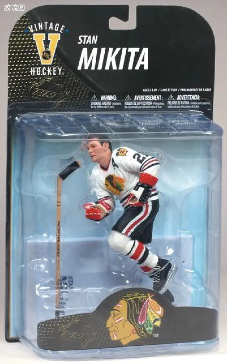 麦克法兰NHL冰球系列玩具 传奇系列第7代 STAN MIKITA