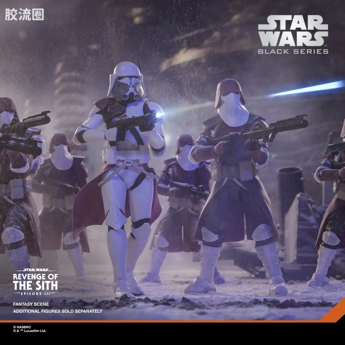 星球大战 THE BLACK SERIES 普通版 《星球大战前传3：西斯的复仇》银河陆战队 - 图片