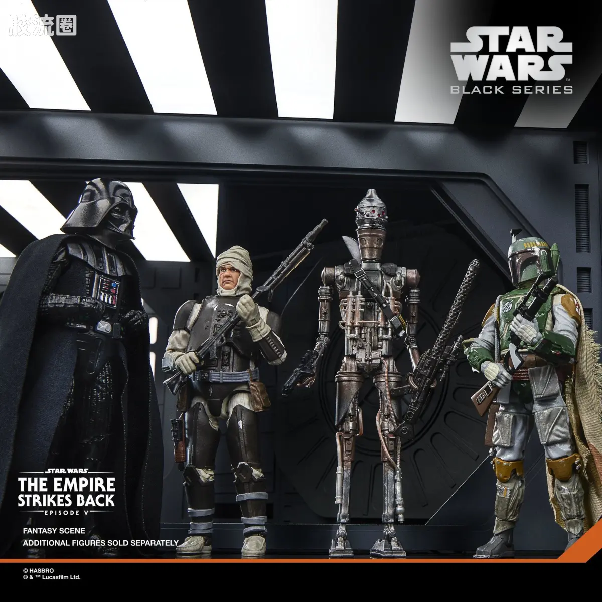 星球大战 THE BLACK SERIES 普通版 《星球大战：帝国反击战》 IG-88 - 图片