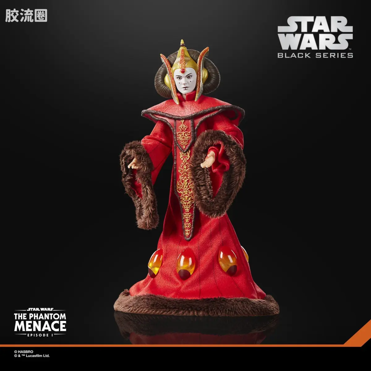 星球大战 THE BLACK SERIES 普通版 《星球大战前传1：幽灵的威胁》 阿米达拉女王 - 图片