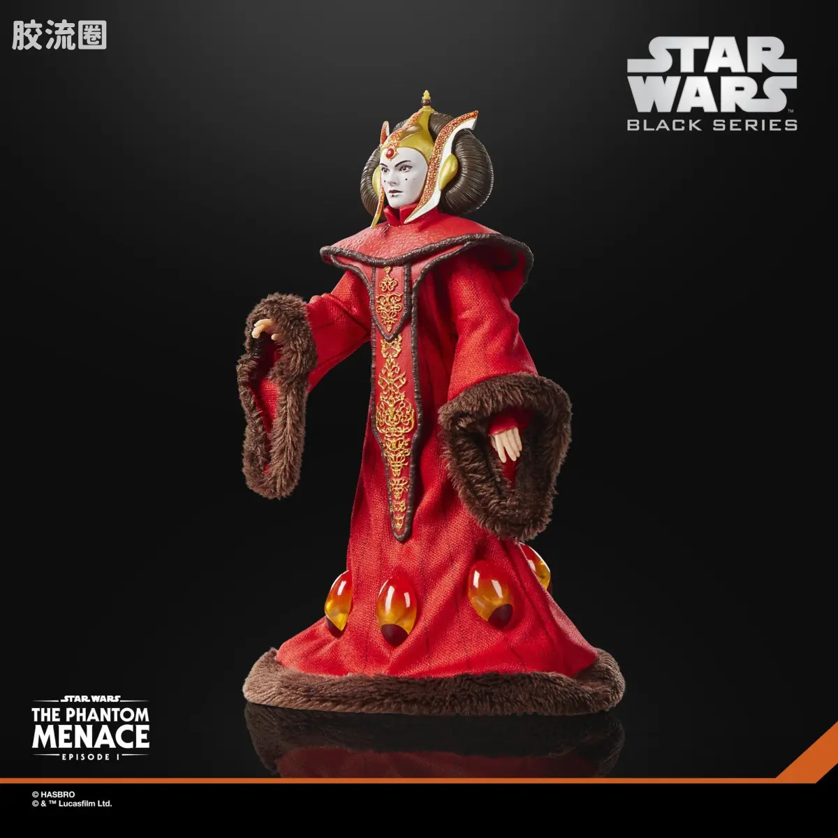 星球大战 THE BLACK SERIES 普通版 《星球大战前传1：幽灵的威胁》 阿米达拉女王 - 图片