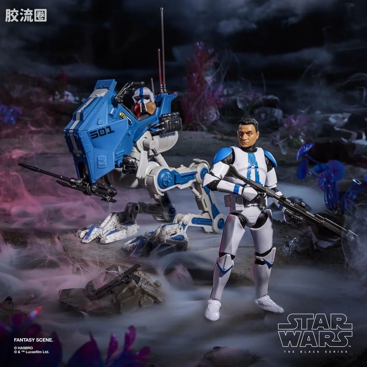 星球大战 THE BLACK SERIES 普通版 ARF士兵（501军团）& AT-RT - 图片