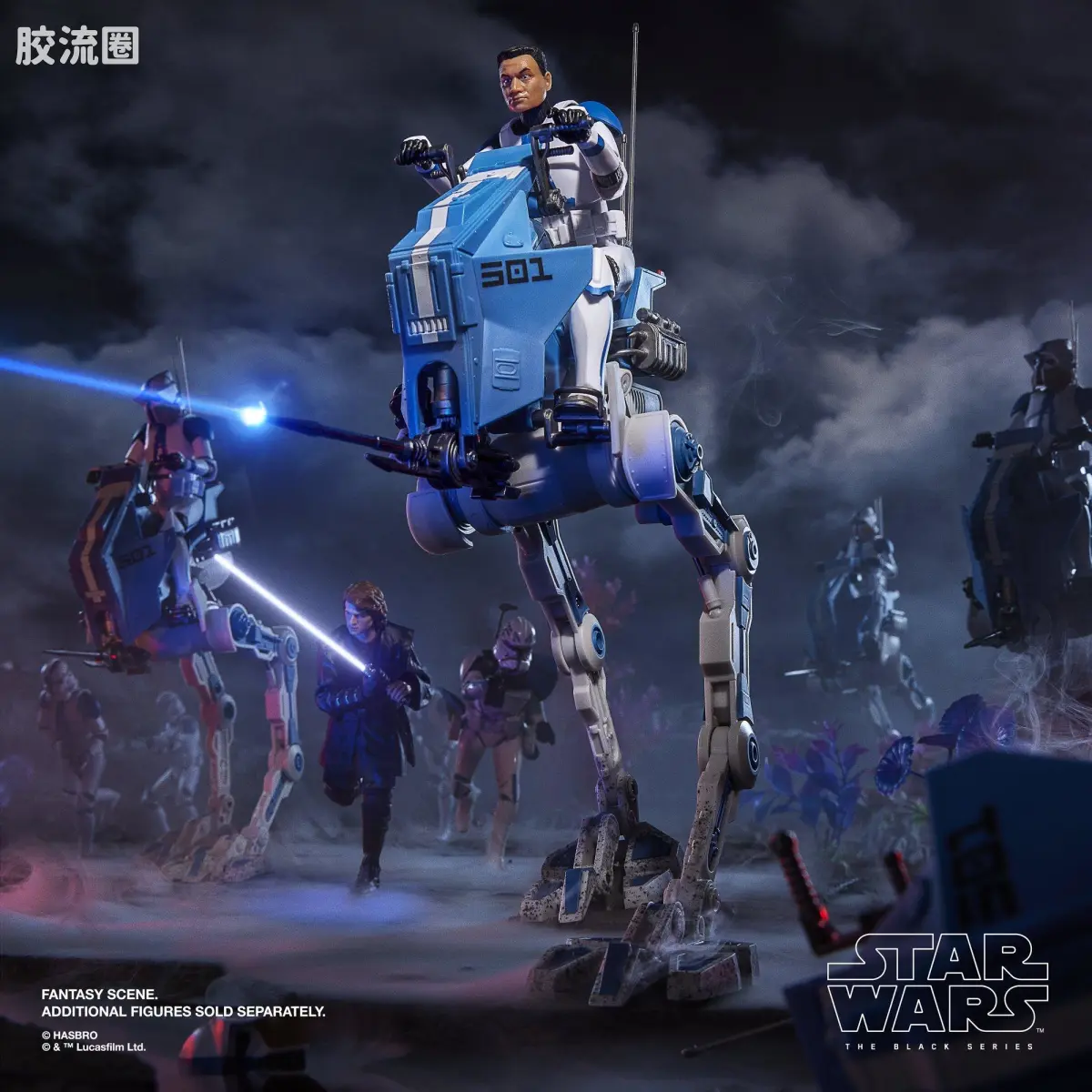 星球大战 THE BLACK SERIES 普通版 ARF士兵（501军团）& AT-RT - 图片