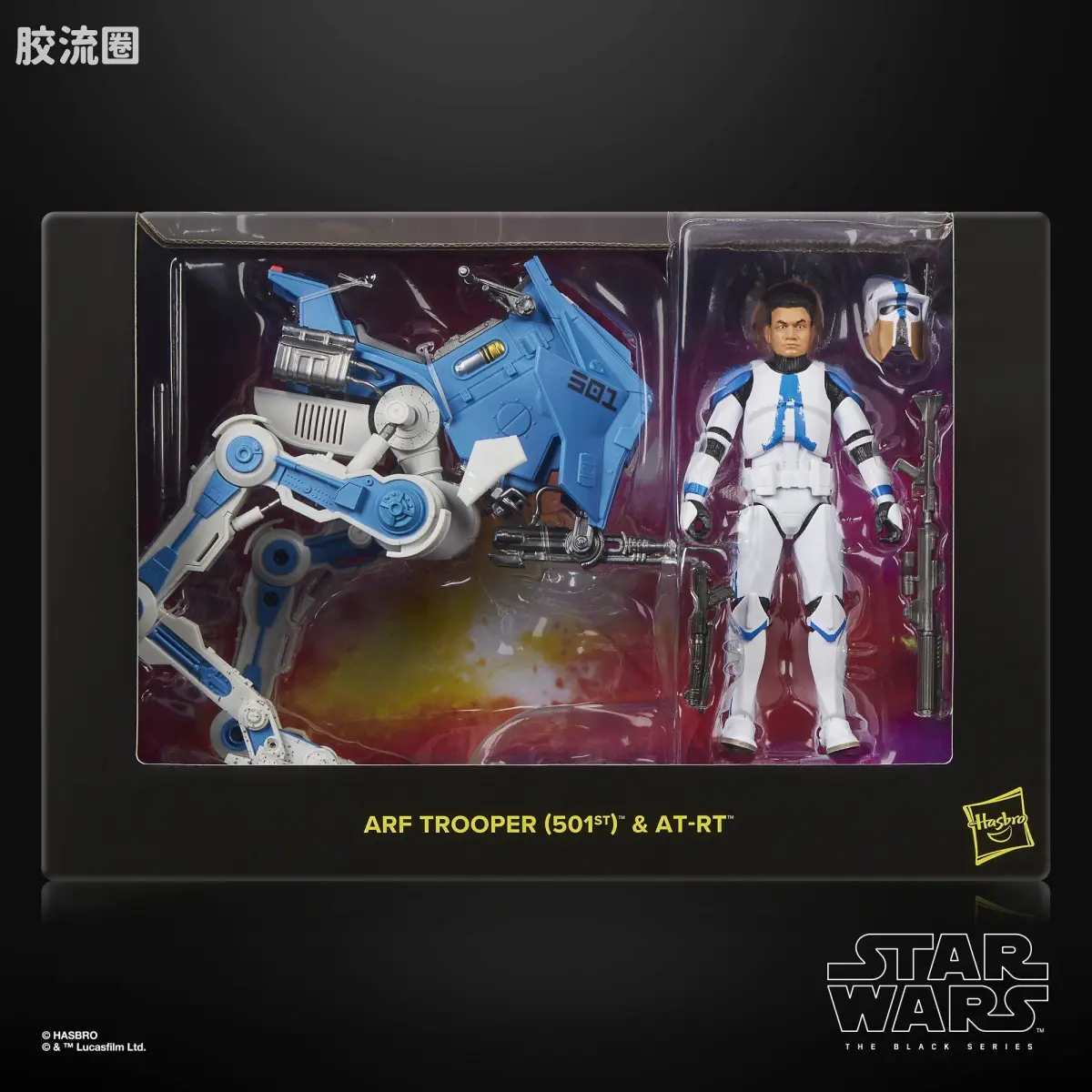 星球大战 THE BLACK SERIES 普通版 ARF士兵（501军团）& AT-RT - 图片