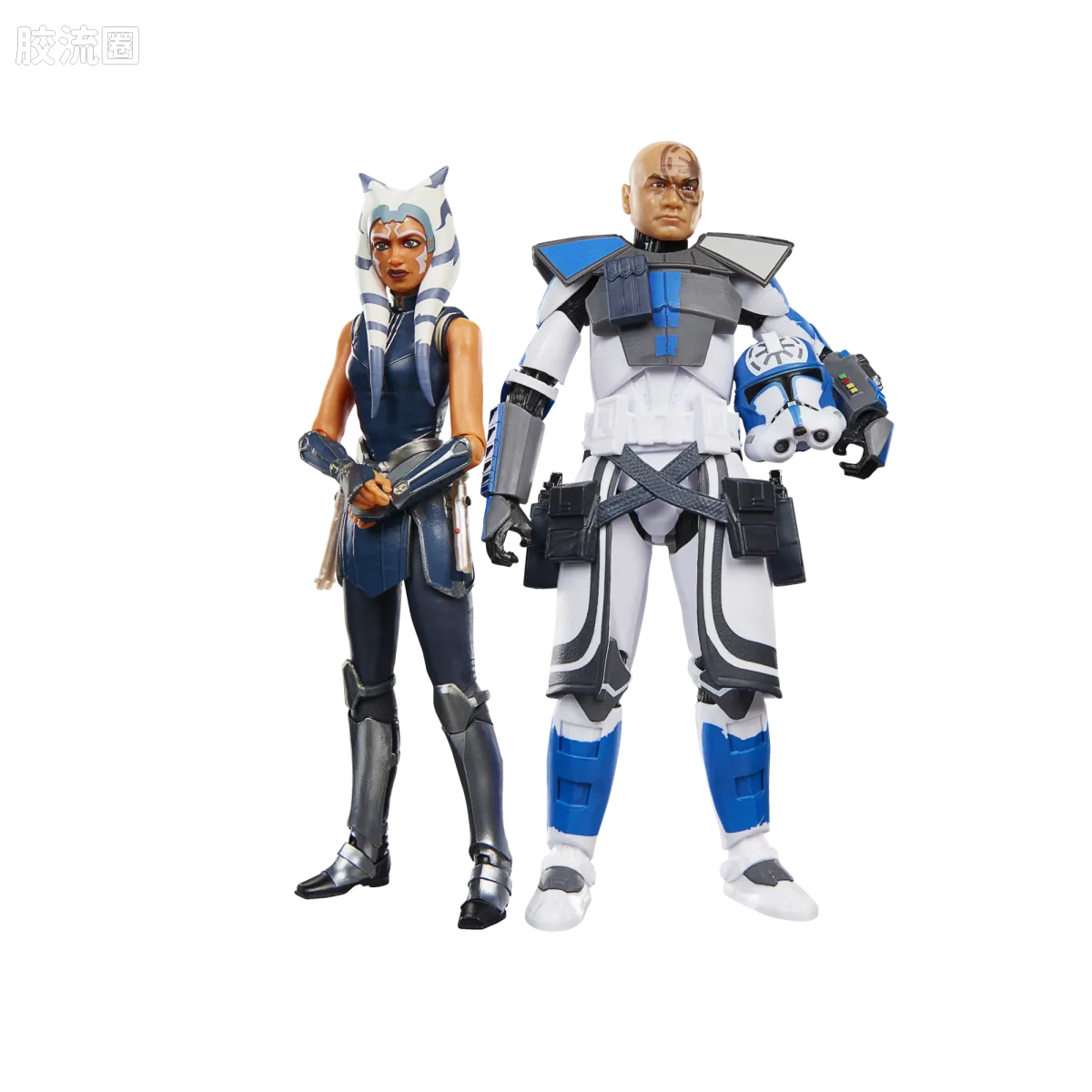 星球大战 THE BLACK SERIES 普通版 索卡·塔诺 & ARC冲锋队士兵杰西（克隆人战争） - 图片