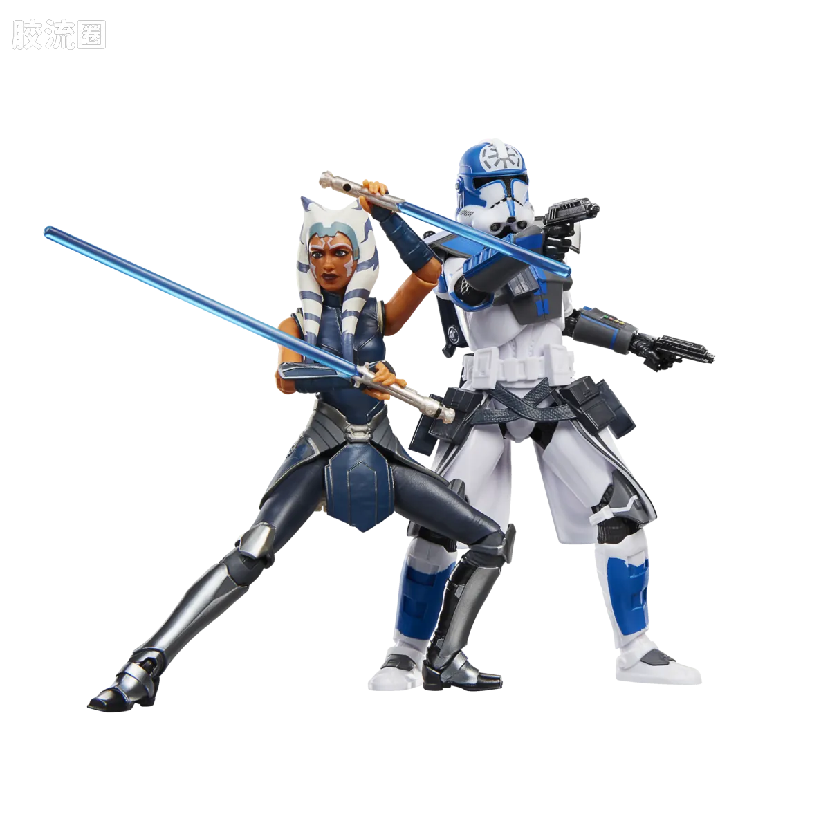 星球大战 THE BLACK SERIES 普通版 索卡·塔诺 & ARC冲锋队士兵杰西（克隆人战争） - 图片