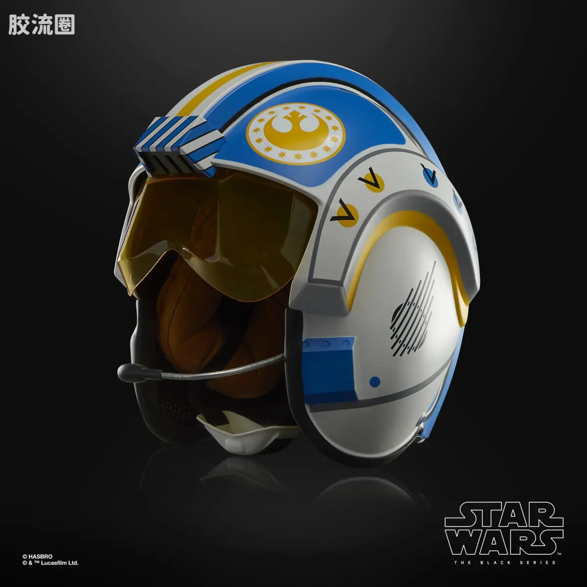 星球大战 THE BLACK SERIES 1/1头盔 卡森·特瓦 电子头盔 - 图片