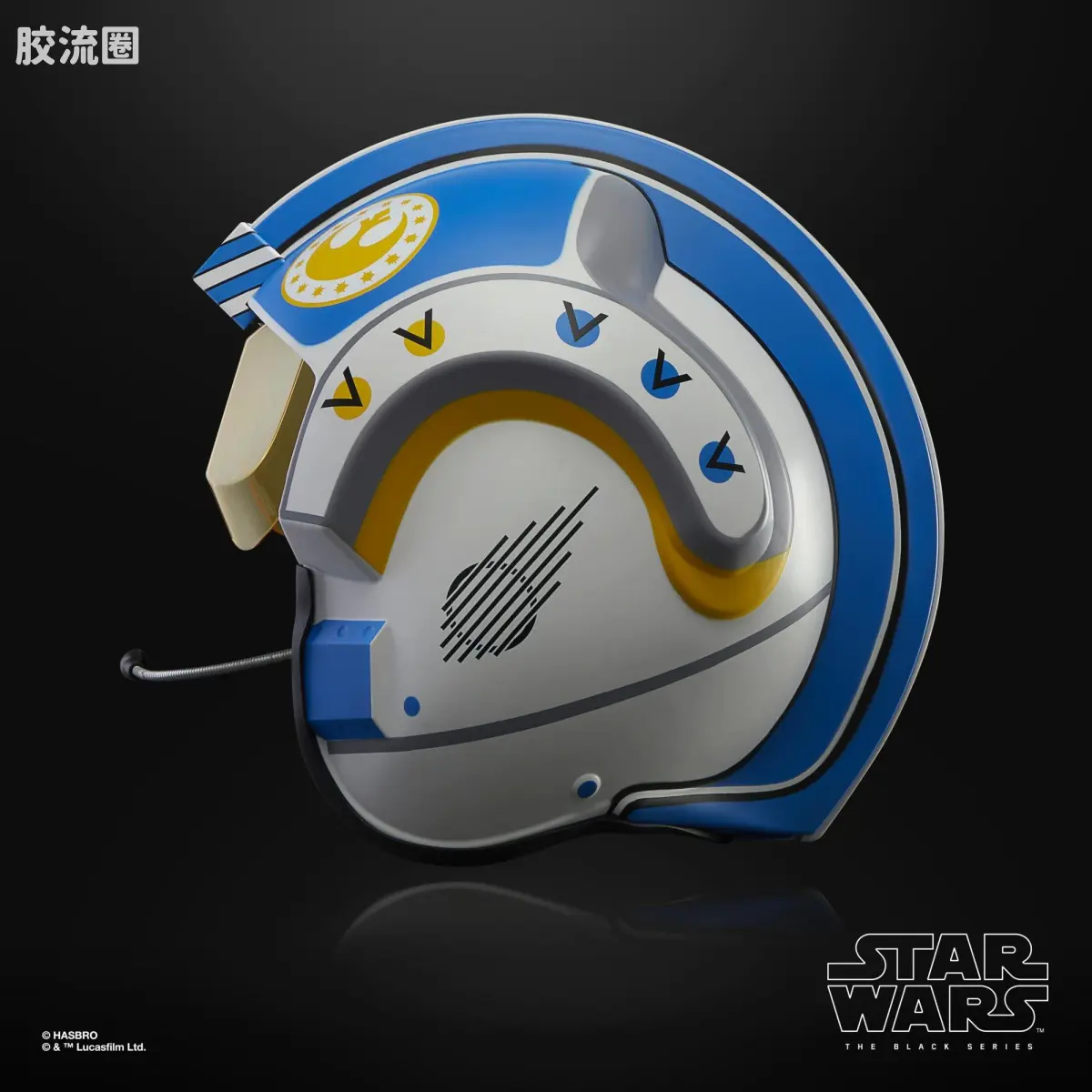星球大战 THE BLACK SERIES 1/1头盔 卡森·特瓦 电子头盔 - 图片