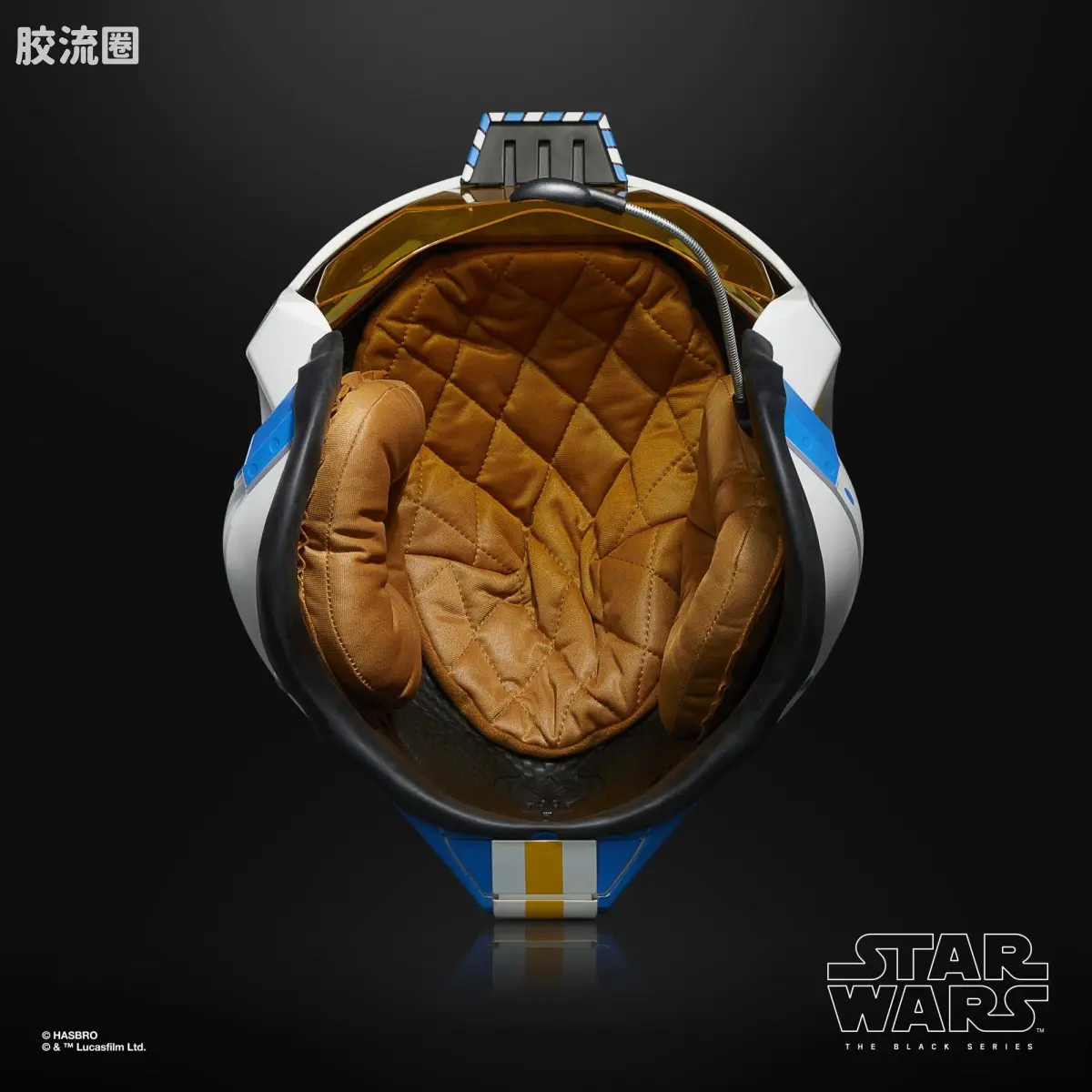 星球大战 THE BLACK SERIES 1/1头盔 卡森·特瓦 电子头盔 - 图片